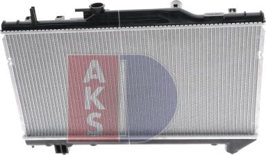 AKS Dasis 210440N - Радіатор, охолодження двигуна autocars.com.ua