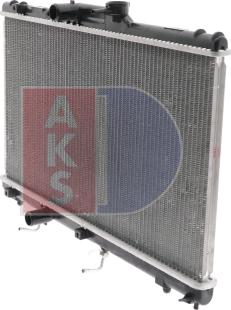 AKS Dasis 210460N - Радіатор, охолодження двигуна autocars.com.ua