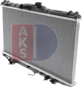 AKS Dasis 210960N - Радіатор, охолодження двигуна autocars.com.ua