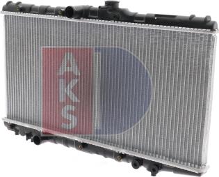 AKS Dasis 211010N - Радиатор, охлаждение двигателя autodnr.net
