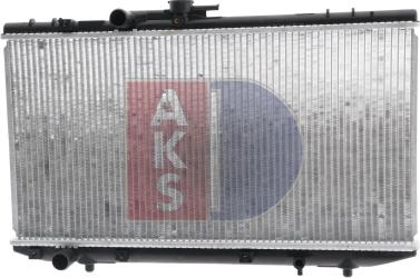 AKS Dasis 211610N - Радіатор, охолодження двигуна autocars.com.ua