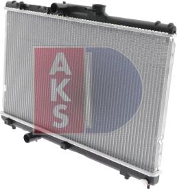 AKS Dasis 211640N - Радіатор, охолодження двигуна autocars.com.ua
