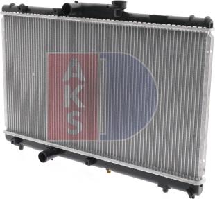 AKS Dasis 211750N - Радіатор, охолодження двигуна autocars.com.ua
