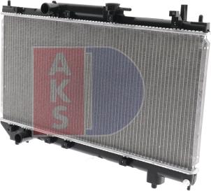 AKS Dasis 211960N - Радіатор, охолодження двигуна autocars.com.ua