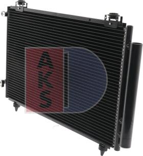 AKS Dasis 212025N - Конденсатор, кондиціонер autocars.com.ua