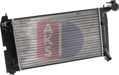 AKS Dasis 212031N - Радіатор, охолодження двигуна autocars.com.ua