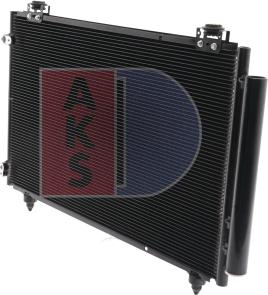 AKS Dasis 212066N - Конденсатор, кондиціонер autocars.com.ua