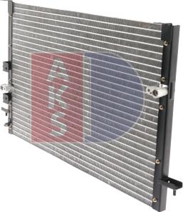 AKS Dasis 212790N - Конденсатор, кондиціонер autocars.com.ua