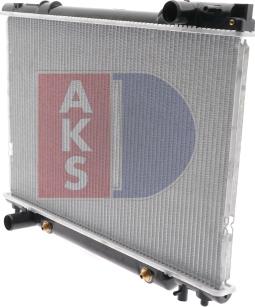 AKS Dasis 213200N - Радіатор, охолодження двигуна autocars.com.ua