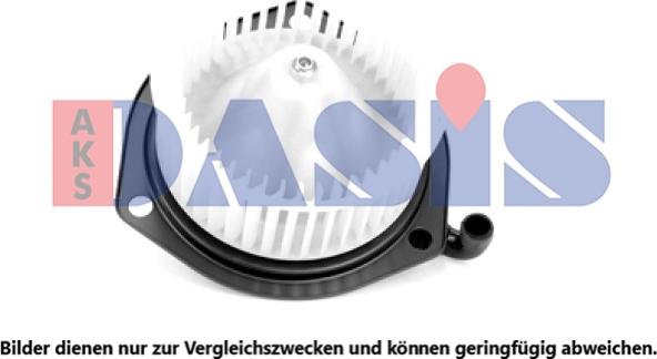 AKS Dasis 218093N - Вентилятор салону autocars.com.ua