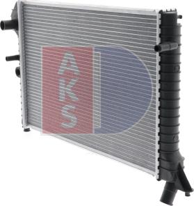 AKS Dasis 220050N - Радіатор, охолодження двигуна autocars.com.ua