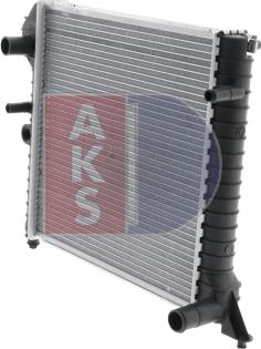 AKS Dasis 220070N - Радіатор, охолодження двигуна autocars.com.ua