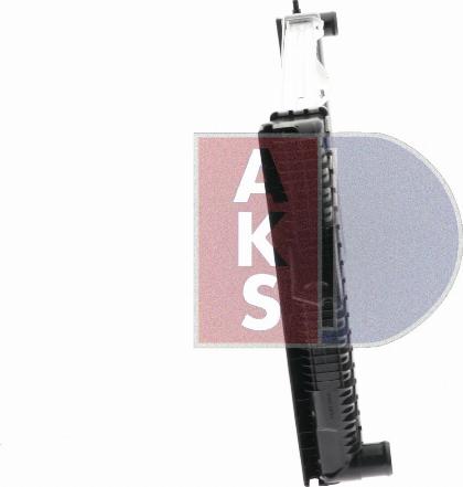 AKS Dasis 220510N - Радіатор, охолодження двигуна autocars.com.ua