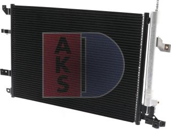 AKS Dasis 222000N - Конденсатор кондиционера autodnr.net