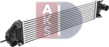 AKS Dasis 227002N - Интеркулер autocars.com.ua