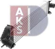 AKS Dasis 227002N - Интеркулер autocars.com.ua