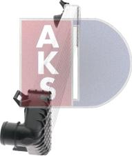 AKS Dasis 227002N - Интеркулер autocars.com.ua