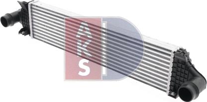 AKS Dasis 227003N - Интеркулер autocars.com.ua