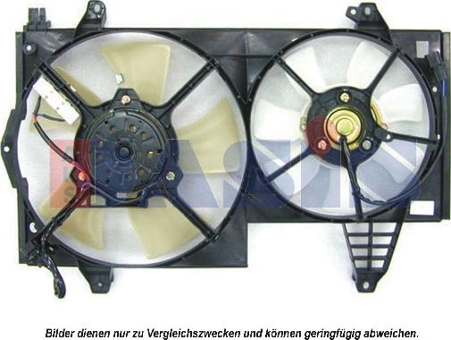 AKS Dasis 228031N - Вентилятор, охлаждение двигателя autodnr.net