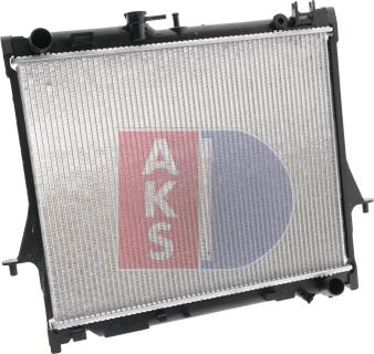 AKS Dasis 230003N - Радіатор, охолодження двигуна autocars.com.ua