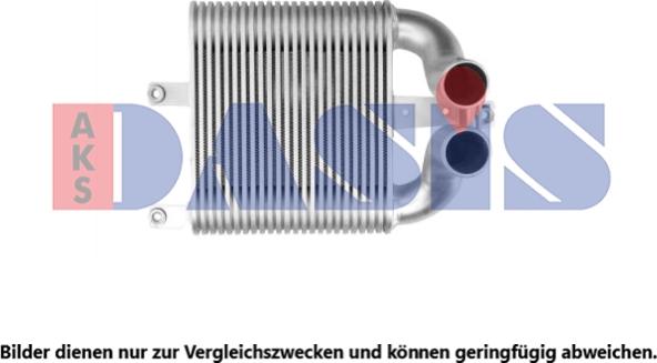 AKS Dasis 237000N - Интеркулер autocars.com.ua