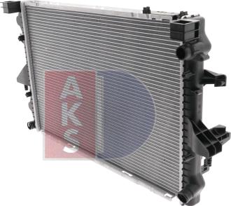 AKS Dasis 240000N - Радіатор, охолодження двигуна autocars.com.ua