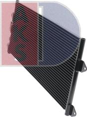 AKS Dasis 242010N - Конденсатор, кондиціонер autocars.com.ua