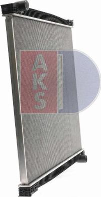 AKS Dasis 260007S - Радіатор, охолодження двигуна autocars.com.ua