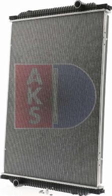 AKS Dasis 260022N - Радіатор, охолодження двигуна autocars.com.ua