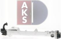 AKS Dasis 260026T - Радіатор, рециркуляція ОГ autocars.com.ua