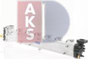 AKS Dasis 260029T - Радіатор, рециркуляція ОГ autocars.com.ua