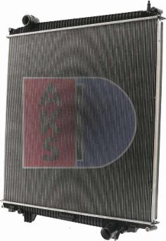 AKS Dasis 260057N - Радіатор, охолодження двигуна autocars.com.ua