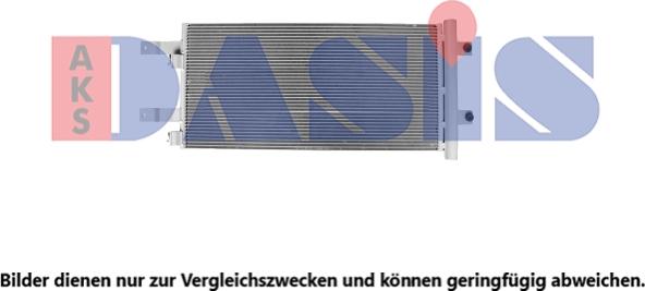 AKS Dasis 262005N - Конденсатор кондиционера autodnr.net