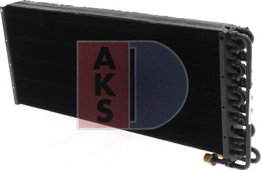 AKS Dasis 262250N - Конденсатор, кондиціонер autocars.com.ua