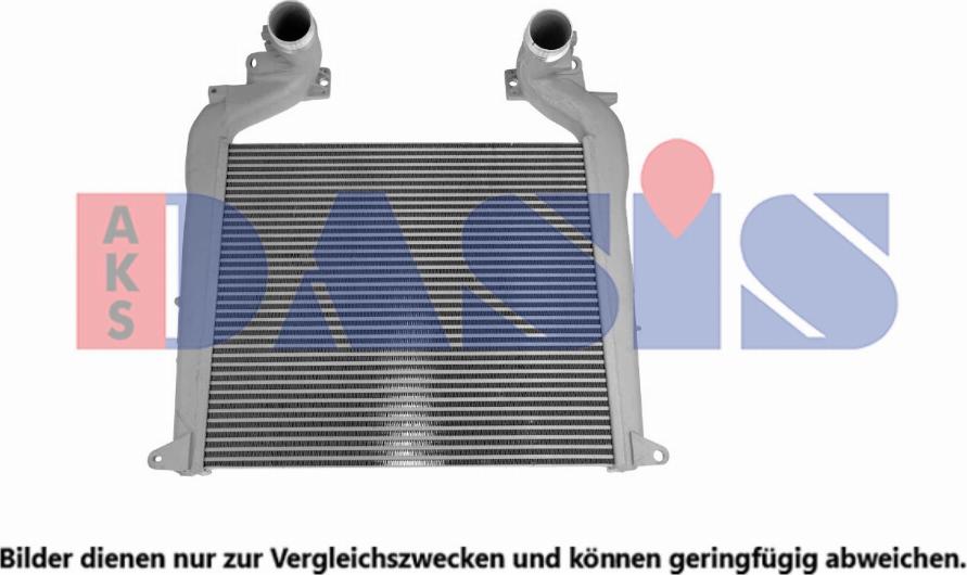AKS Dasis 267036N - Интеркулер autocars.com.ua