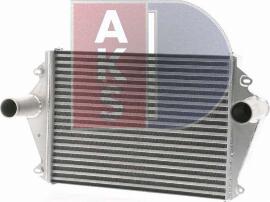 AKS Dasis 267160N - Интеркулер autocars.com.ua
