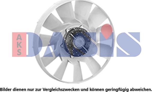 AKS Dasis 268035N - Вентилятор, охлаждение двигателя autodnr.net