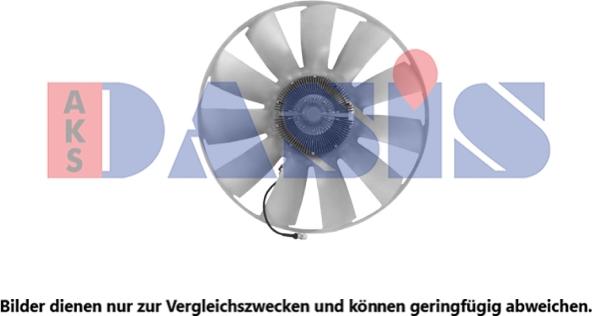 AKS Dasis 268067N - Вентилятор, охолодження двигуна autocars.com.ua