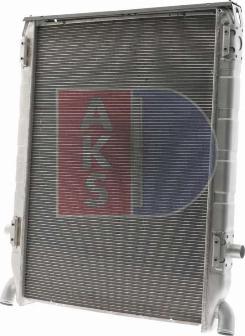 AKS Dasis 270004N - Радіатор, охолодження двигуна autocars.com.ua