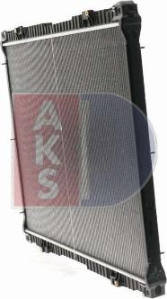 AKS Dasis 270007N - Радіатор, охолодження двигуна autocars.com.ua