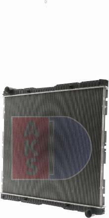 AKS Dasis 270007S - Радіатор, охолодження двигуна autocars.com.ua