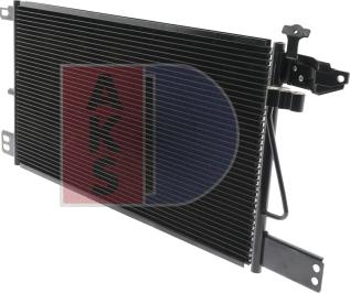 AKS Dasis 272003N - Конденсатор, кондиціонер autocars.com.ua