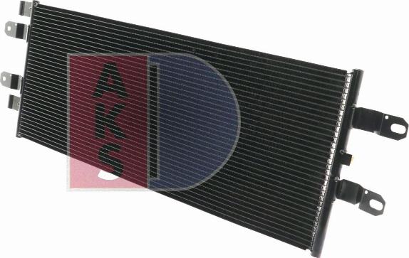 AKS Dasis 272004N - Конденсатор, кондиціонер autocars.com.ua