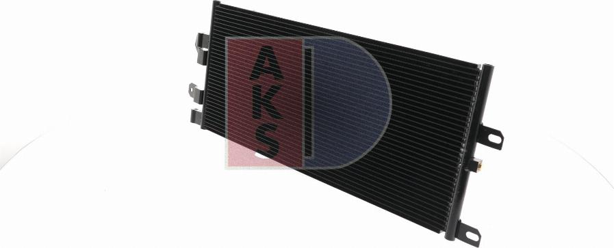 AKS Dasis 272006N - Конденсатор, кондиціонер autocars.com.ua