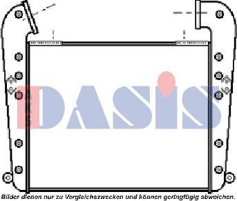 AKS Dasis 277000N - Интеркулер autocars.com.ua