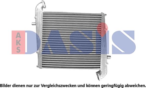 AKS Dasis 277011N - Интеркулер autocars.com.ua