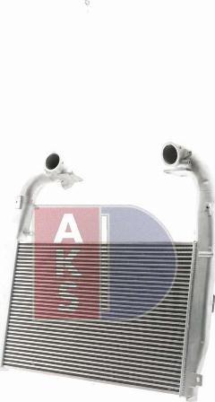AKS Dasis 277015N - Интеркулер autocars.com.ua