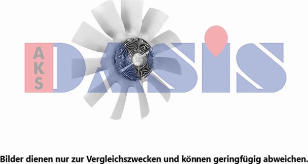 AKS Dasis 278039N - Вентилятор, охолодження двигуна autocars.com.ua