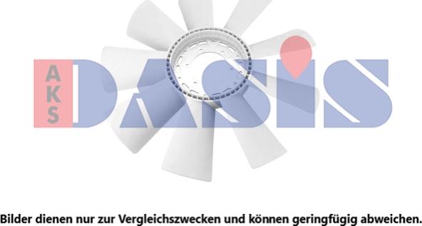 AKS Dasis 278047N - Крильчатка вентилятора, охолодження двигуна autocars.com.ua