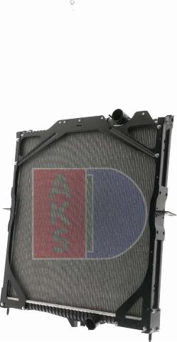 AKS Dasis 280005N - Радіатор, охолодження двигуна autocars.com.ua